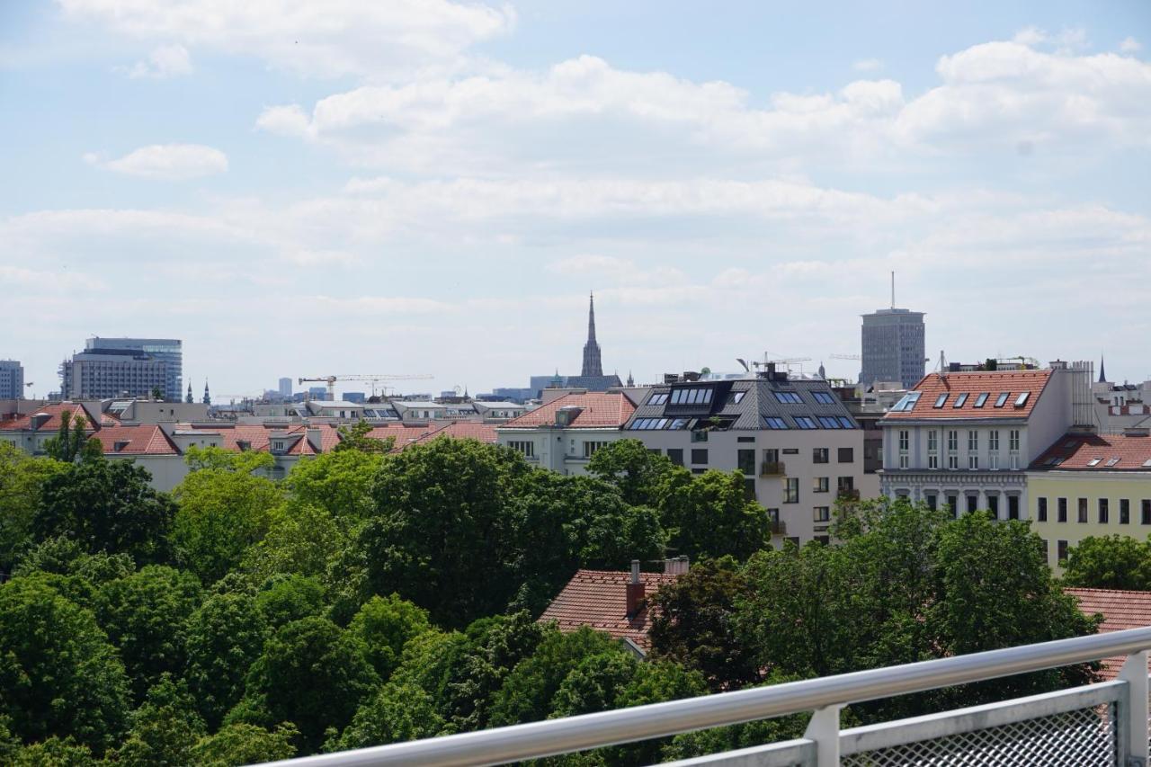 Augartenblick Penthouse 15 Vienna Esterno foto