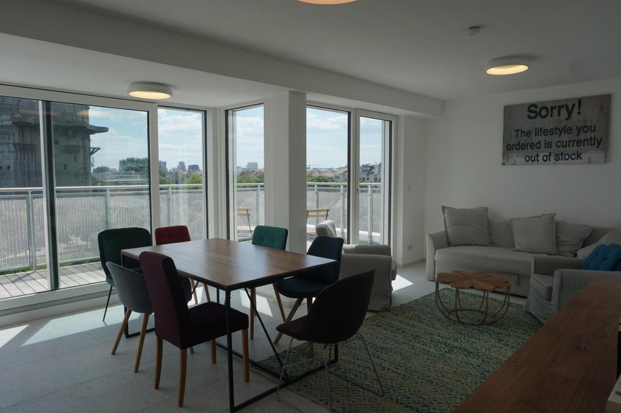 Augartenblick Penthouse 15 Vienna Esterno foto