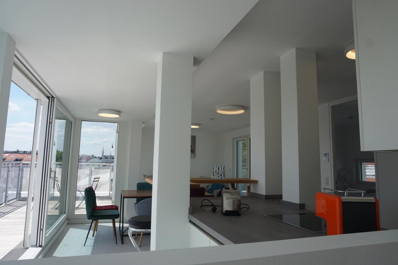 Augartenblick Penthouse 15 Vienna Esterno foto